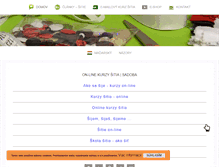 Tablet Screenshot of kurzysitia.sk